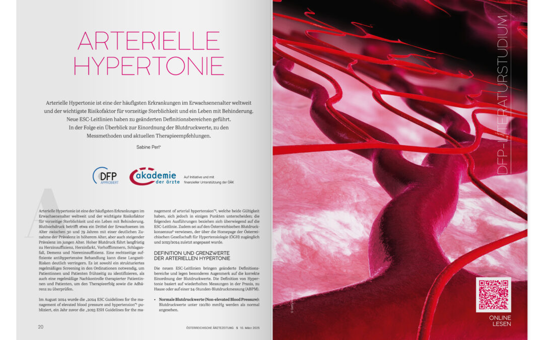 DFP-Literaturstudium: Arterielle Hypertonie