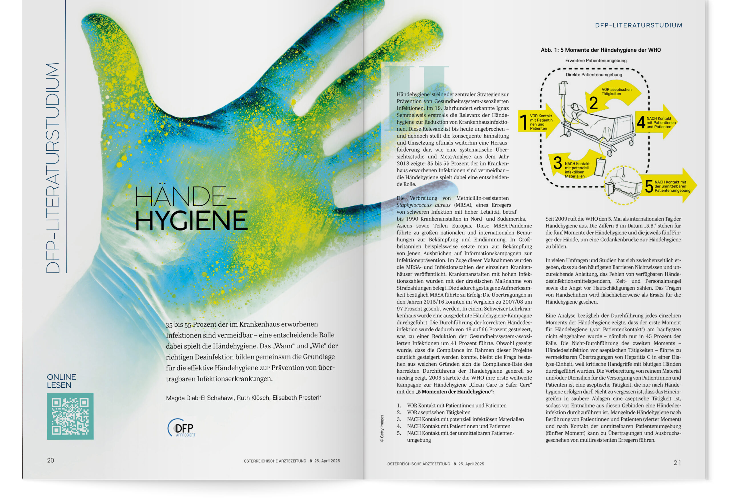 DFP-Literaturstudium: Händehygiene