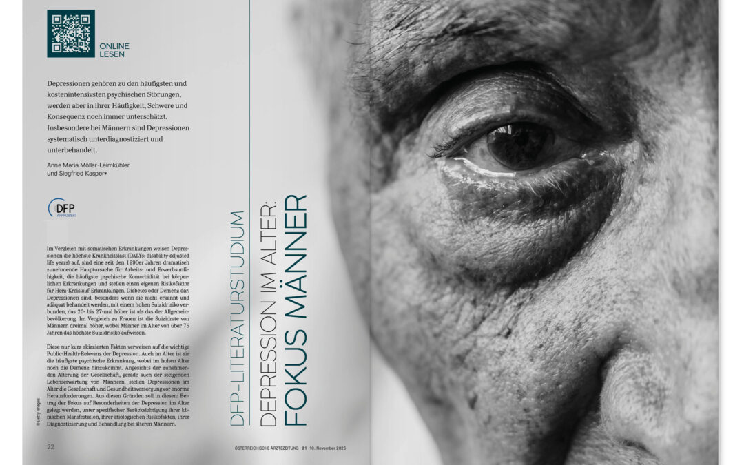 DFP-Literaturstudium: Depression im Alter: Fokus Männer