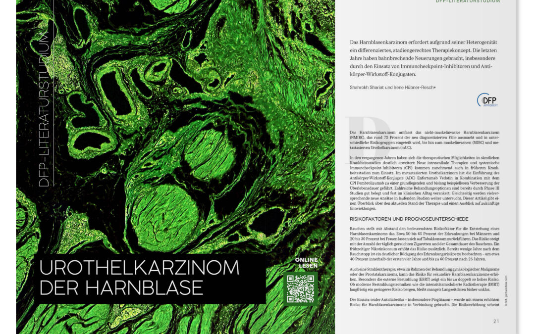 DFP-Literaturstudium: Urothelkarzinom der Harnblase
