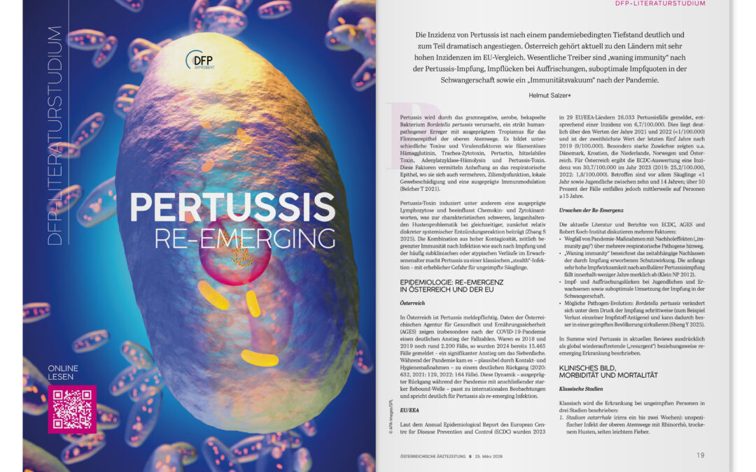 DFP-Literaturstudium: Pertussis re-emerging